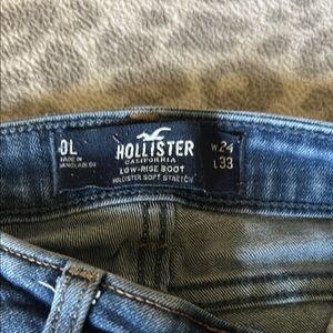 Hollister Blue Boot Cut Jeans